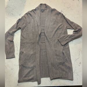 Barefoot Dreams‎ Cozy Taupe Cardigan Sz M